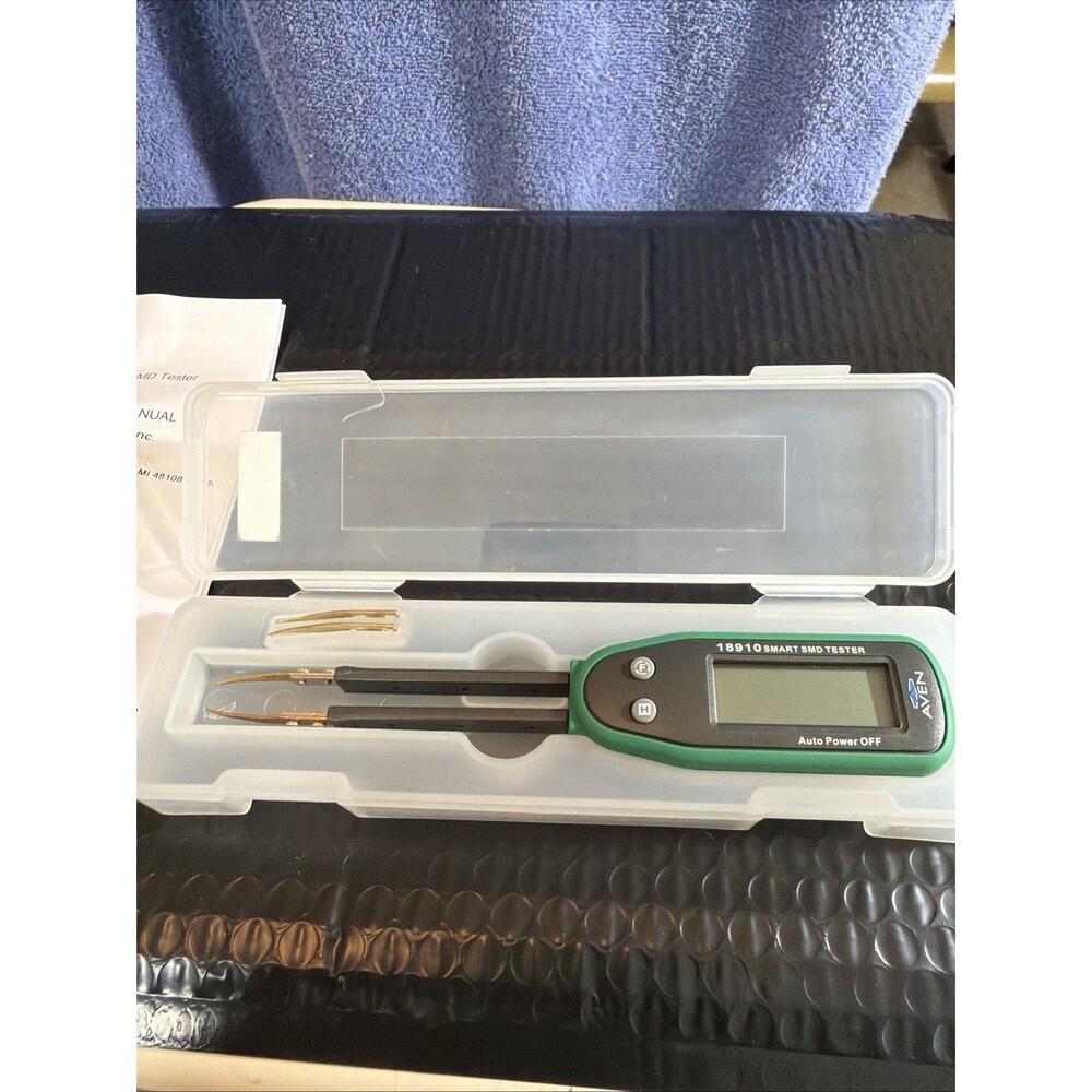 SMD SMART TESTER -AVEN INC- NEW -LCD DISPLAY- USER MANUAL